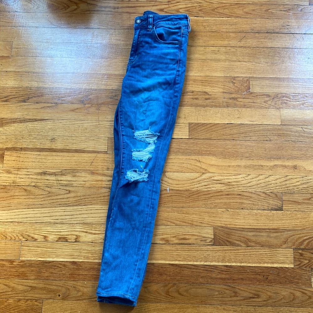 American eagle next level stretch jeans (8, long)